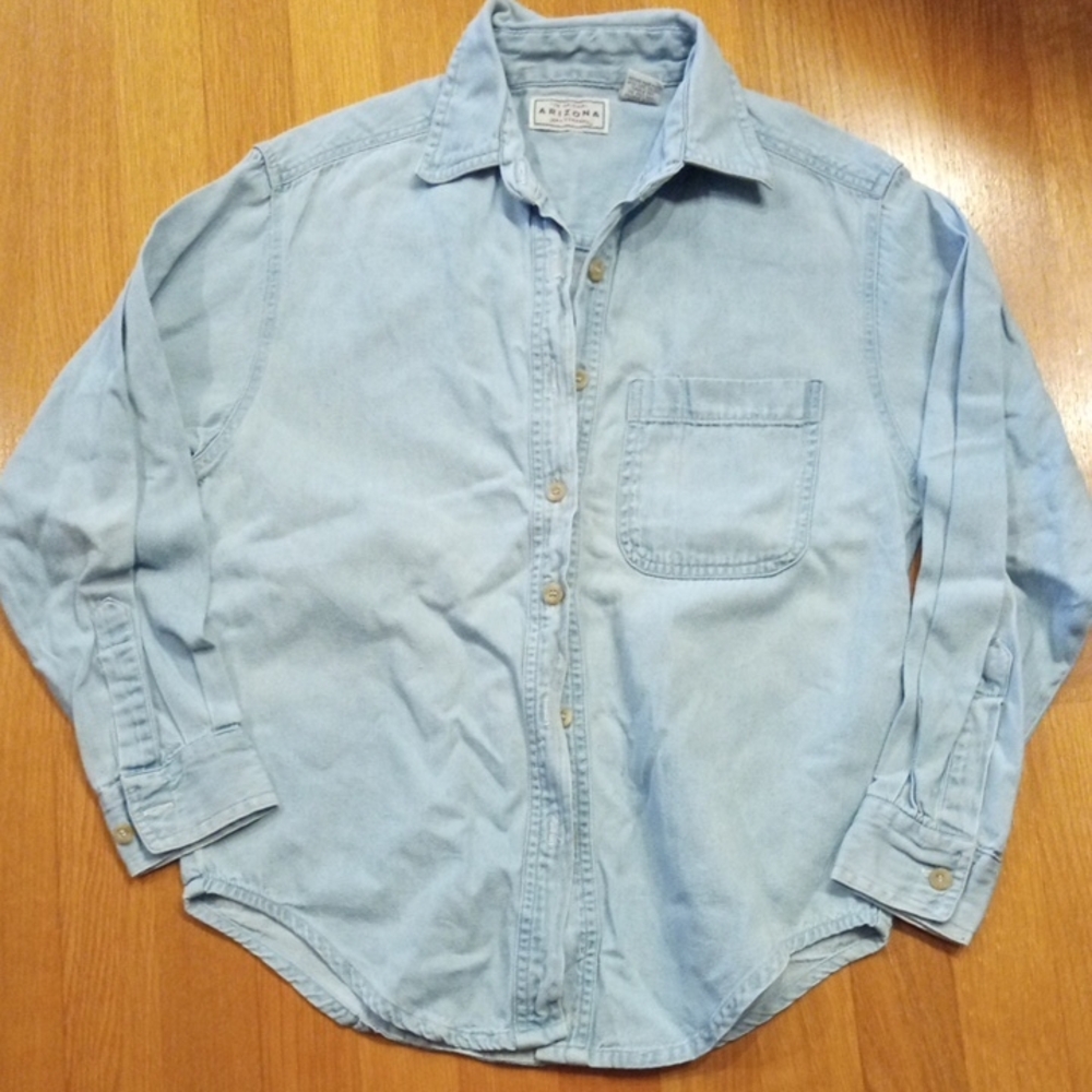 Arizona Denim Button Down Jacket Women's Medium